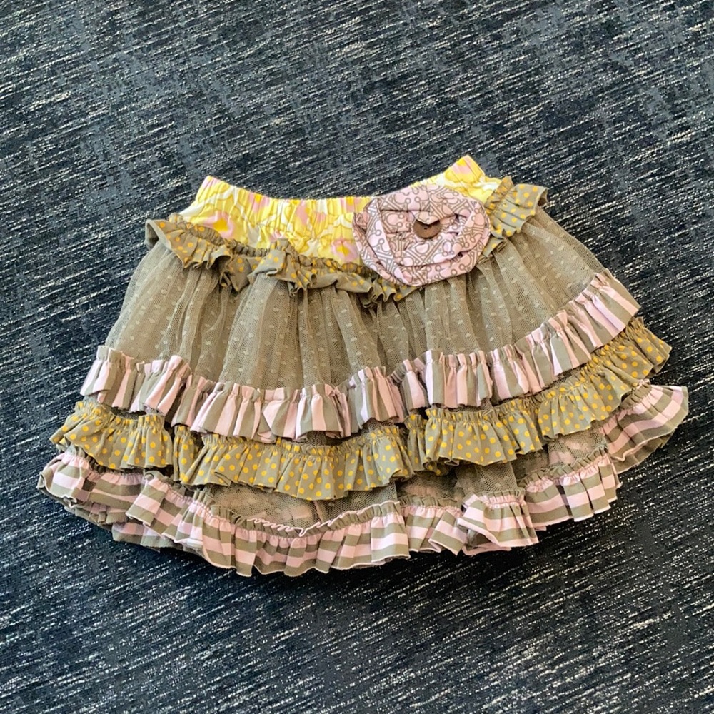 Kensington Skirt NWT Mustard Pie